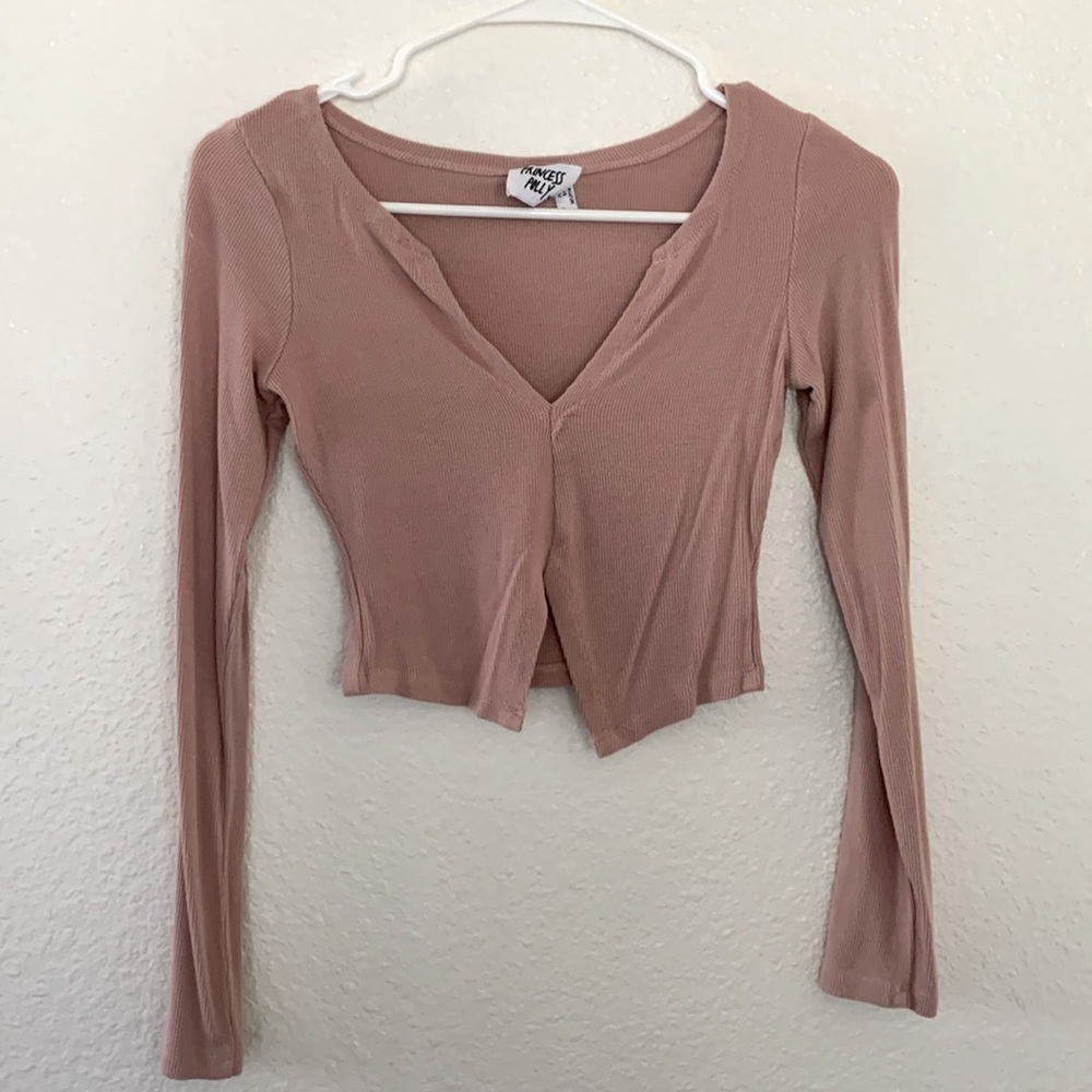 Blush pink top